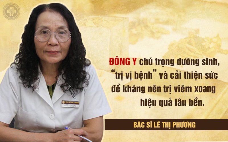 Bác sĩ Lê Phương đánh giá cao Đông y trong chữa viêm xoang