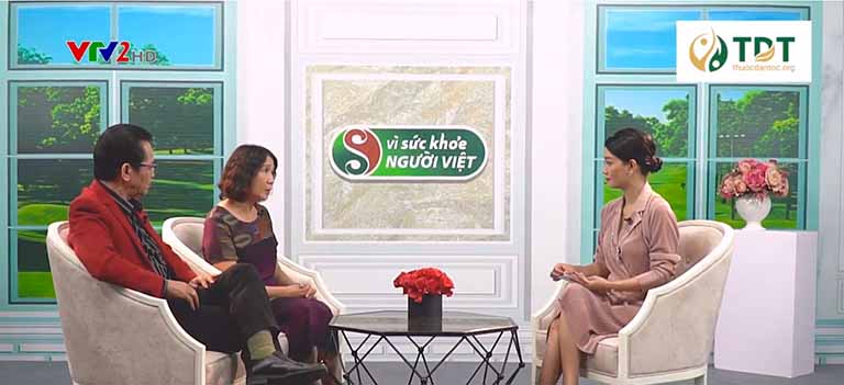 Bác sĩ Tuyết Lan và NS Trần Nhượng trên VTV2 Vì sức khỏe người Việt