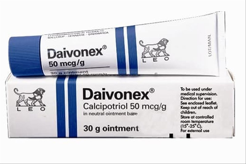Daivonex là chế phẩm dẫn xuất từ vitamin D3 có hiệu quả tốt trong điều trị vảy nến