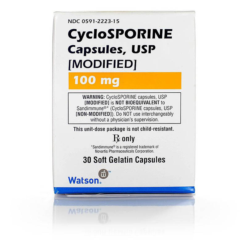 Cyclosporin A là một thuốc ức chế miễn dịch chọn lọc, thường dùng trong ghép tạng