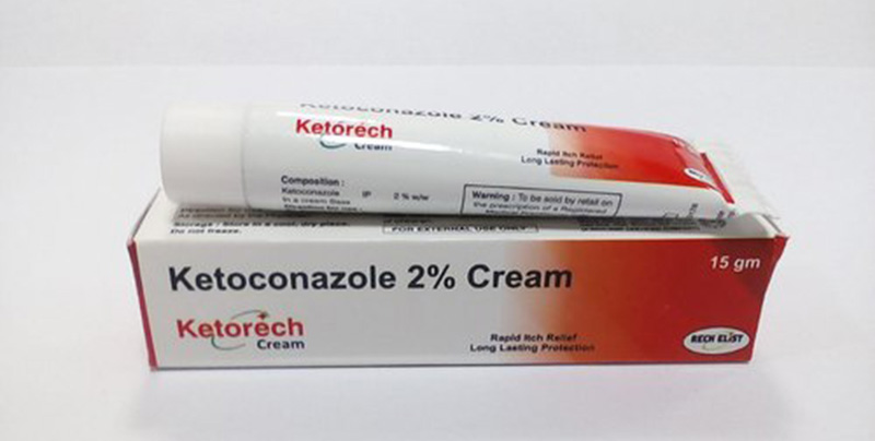 Thuốc mỡ kháng nấm Ketoconazol được dùng trong các trường hợp nhiễm nấm men