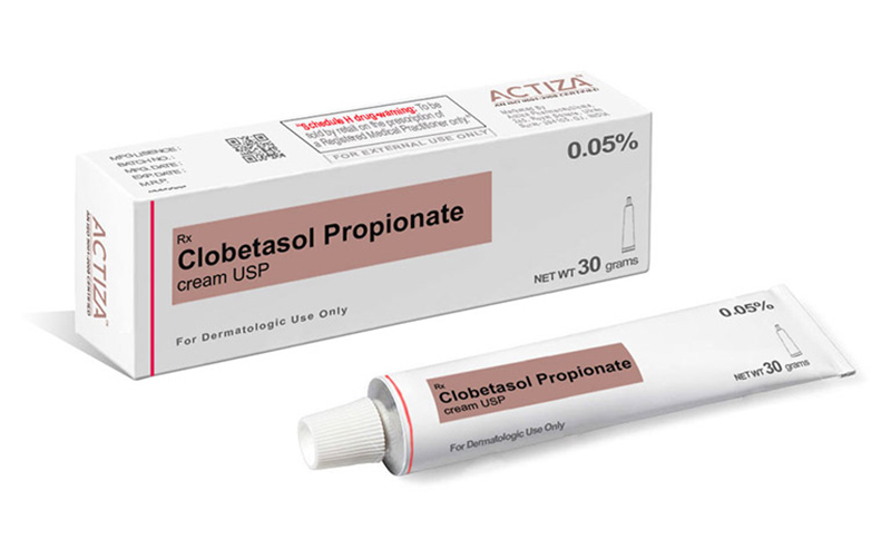 Kem bôi Clobetasol Propionate Cream là một dạng corticoid mạnh