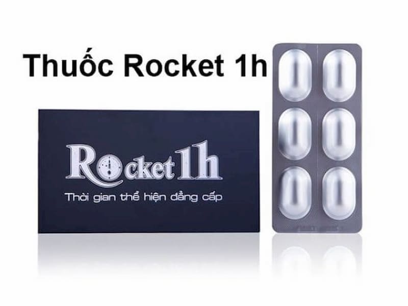 Rocket 1h là thực phẩm bảo vệ sức khỏe cho phái mạnh