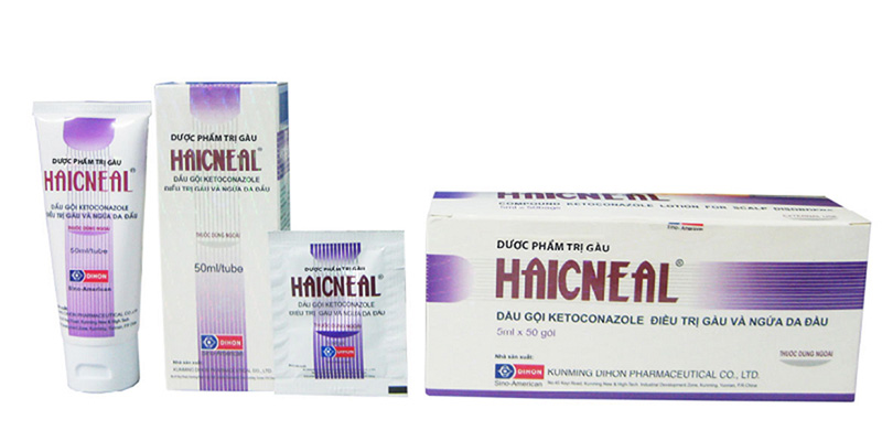 Haicneal giúp ngăn chặn quá trình hình thành mảng bám, tróc vảy và ngứa ngáy ngoài da