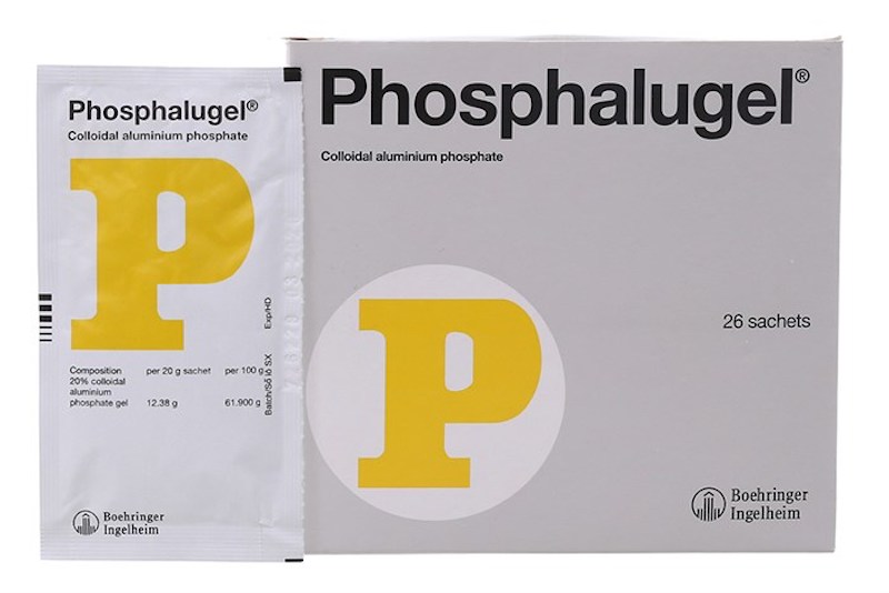 Thuốc đau bao tử Phosphalugel (chữ P)