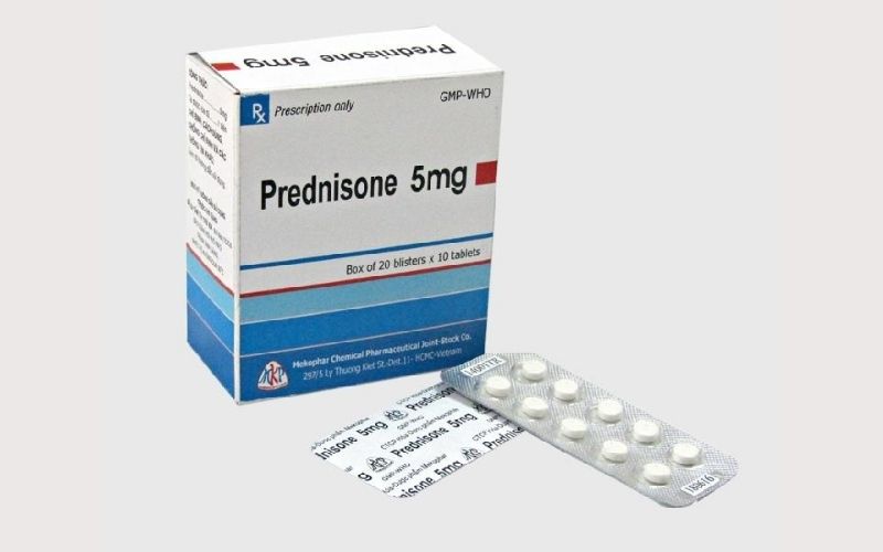 Thuốc chữa viêm khớp dạng thấp Prednisolon