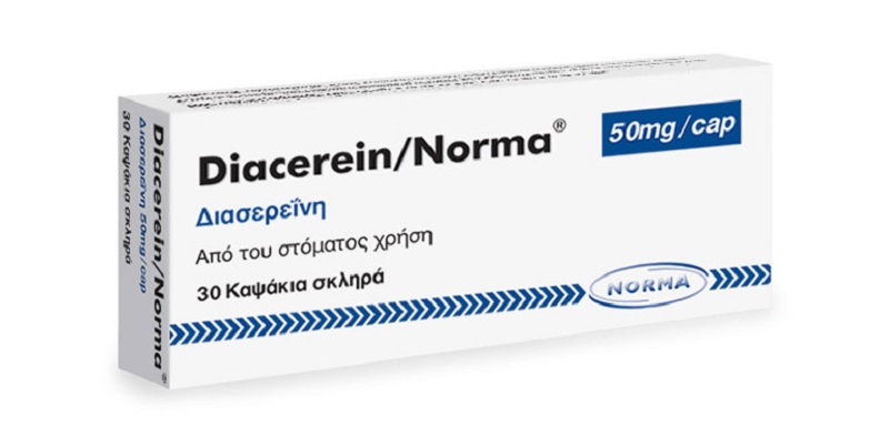 Diacerein là thuốc điều trị đặc trị đối với bệnh thoái hóa khớp gối