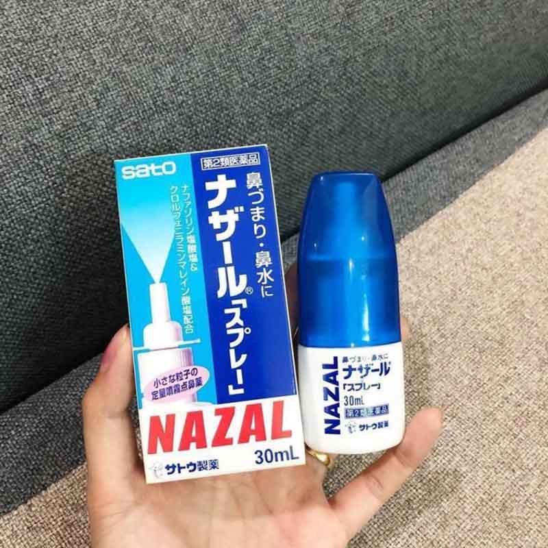 Thuốc xịt mũi Nazal trị viêm xoang