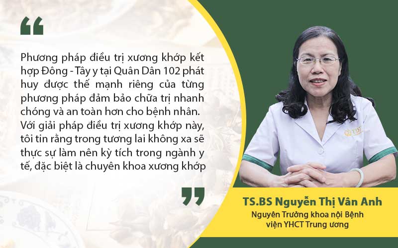 Tiến sĩ - Bác sĩ Nguyễn Thị Vân Anh chia sẻ về hiệu quả bài thuốc