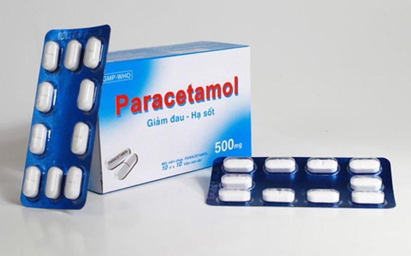 Thuốc giảm đau do thoái hóa đốt sống cổ Paracetamol