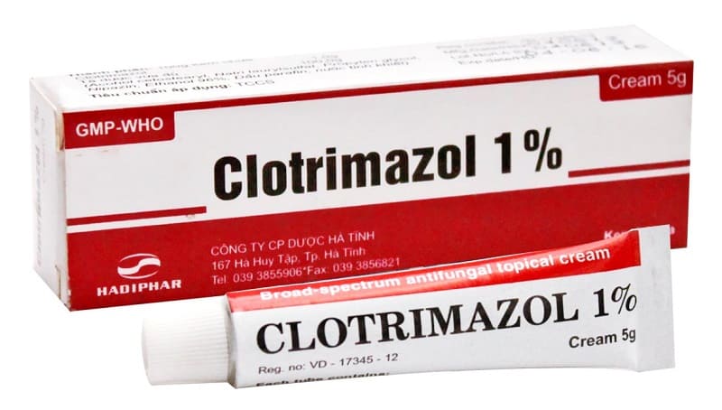 Thuốc dạng bôi vùng kín Clotrimazole