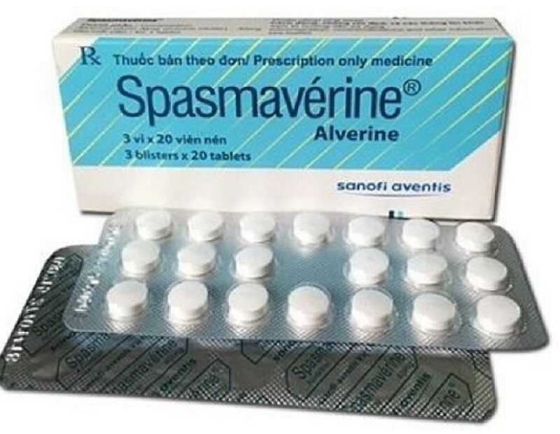 Thuốc chữa viêm đại tràng Spasmaverine