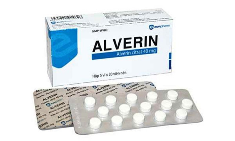 Viêm uống Alverin hỗ trợ điều trị bệnh dạ dày