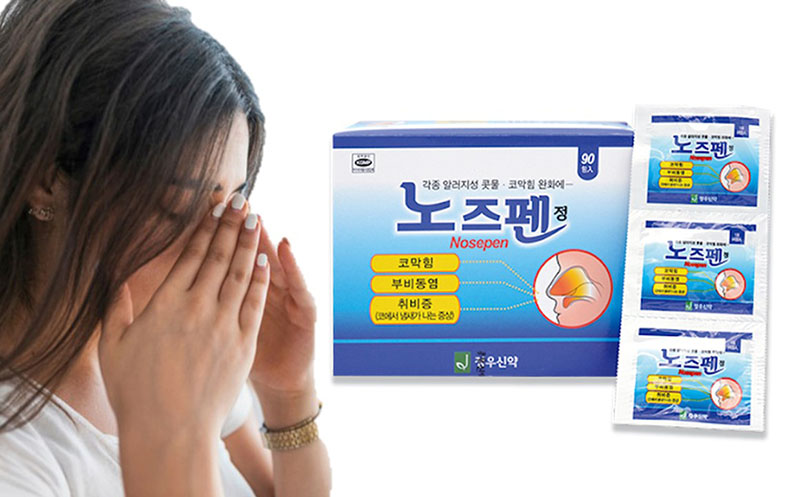 Thuốc viêm xoang Hàn Quốc NOSEPEN: Công dụng, Cách dùng và Lưu ý
