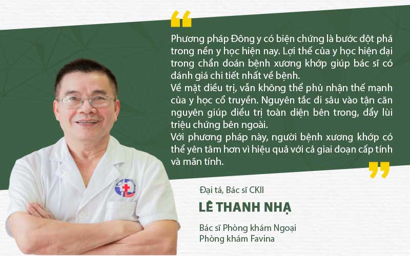 Bác sĩ Lê Thanh Nhạ đánh giá cao hiệu quả phương pháp Đông y có biện chứng