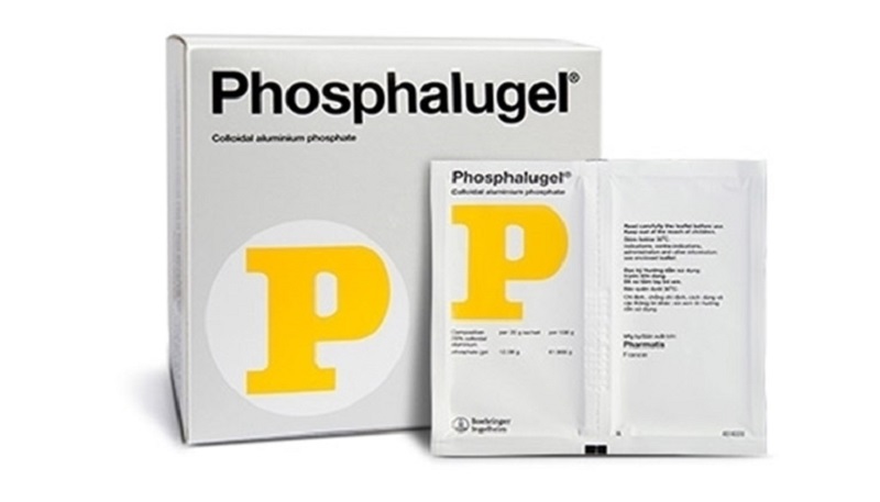 Trị đau dạ dày cho trẻ em bằng thuốc Phosphalugel