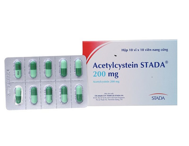 Acetylcystein thuộc nhóm thuốc giáng đờm giúp cơ thể ho ở biên độ thích hợp tống đờm ra ngoài