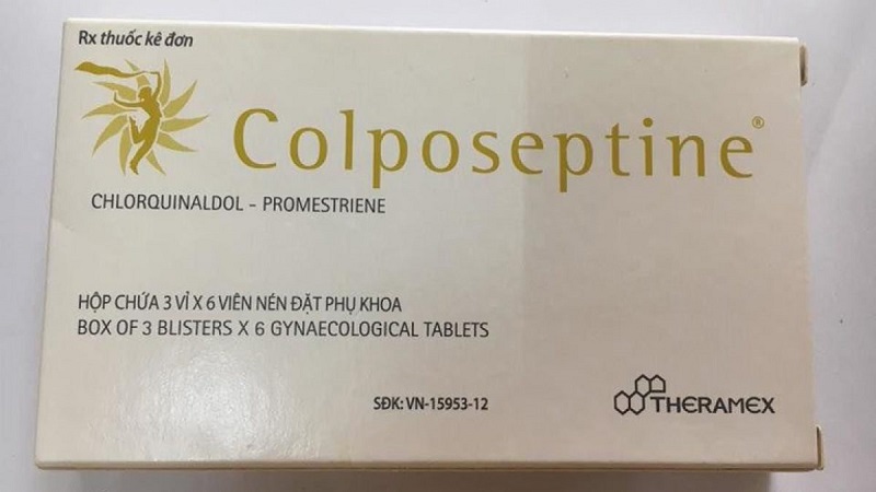 Thuốc trị viêm lộ tuyến cổ tử cung Colposeptine 
