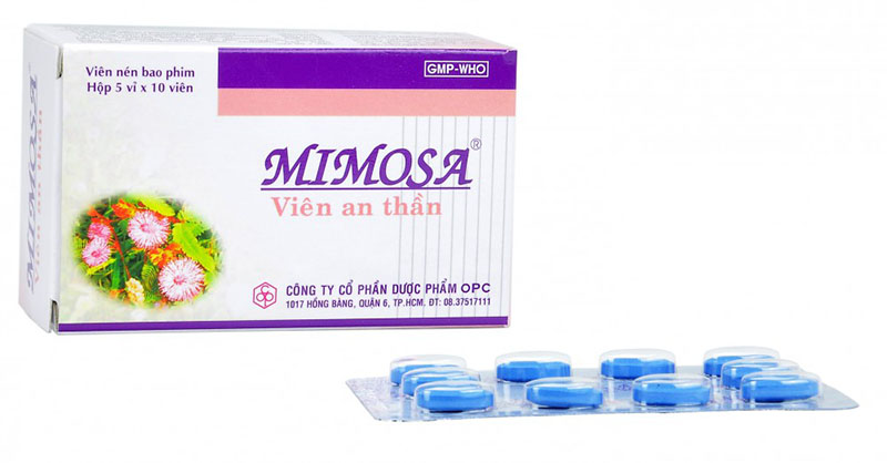 Viên uống Mimosa có nguồn gốc hoàn toàn từ thảo dược
