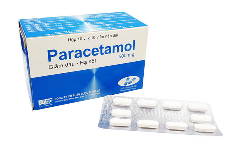 Paracetamol là loại thuốc giảm đau thông dụng nhất, có gián bán khoảng 32.500 vnđ một hộp