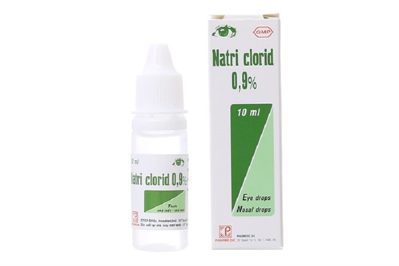Dung dịch nhỏ mắt Natri Clorid là một sản phẩm nhỏ mắt quốc dân tại nước ta