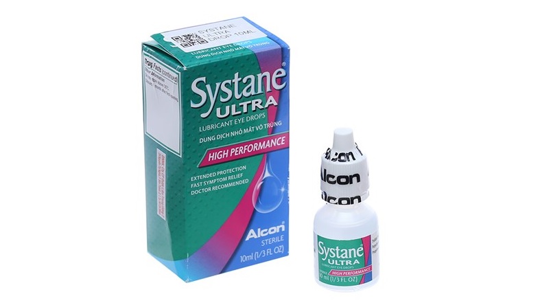 Systane là thuốc chuyên dùng cho các bệnh khô mắt, ngứa, cộm mắt 