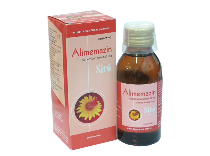 Thuốc Alimemazin được bào chế dưới dạng siro