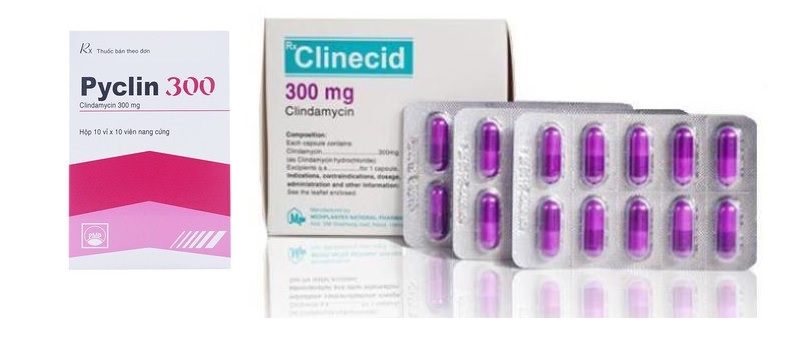 Thuốc tây trị mụn hiệu quả Clinecid 300/ Pyclin 300