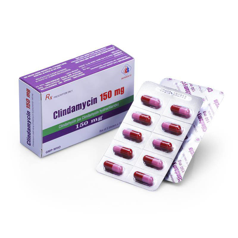 Hoạt chất Clindamycin có tác dụng diệt khuẩn 