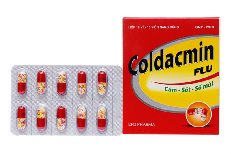Coldacmin Flu đang được bán với giá khoảng 58.000 vnđ/hộp