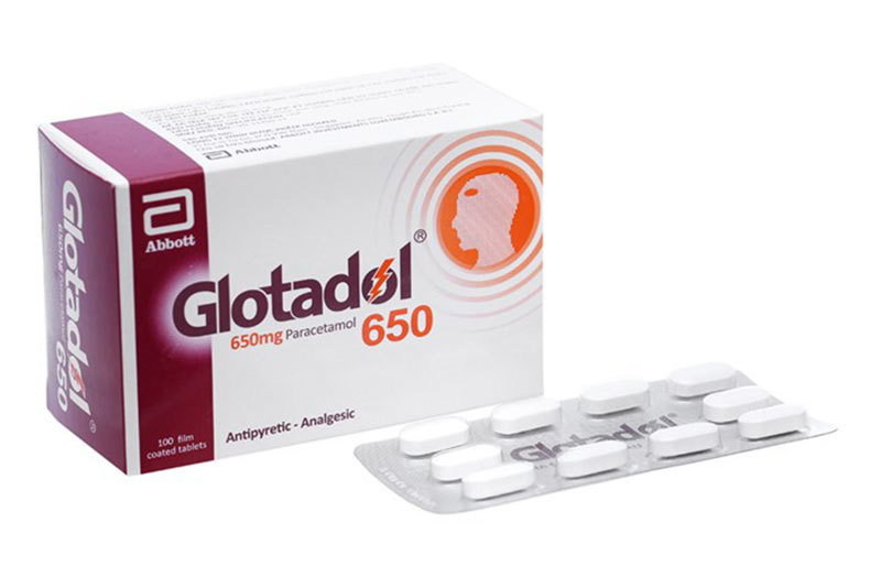 Thuốc đau đầu Glotadol là dược phẩm của Công ty Cổ phần Dược phẩm Glomed, Việt Nam