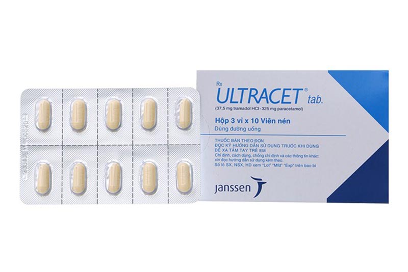 Ultracet đang được bán với giá khoảng 265.000 vnđ/hộp