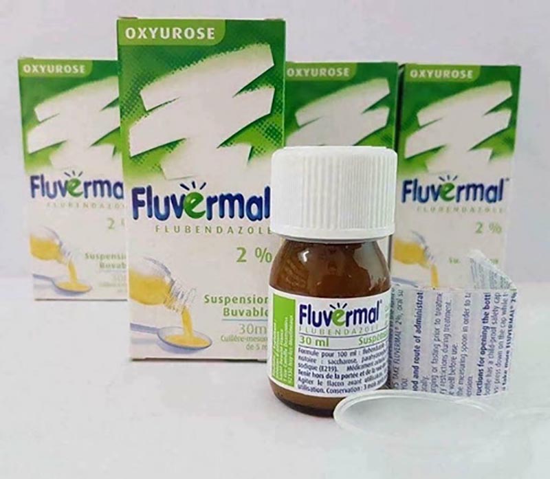 Fluvermal được sản xuất dưới dạng dung dịch phù hợp với người bệnh khó khăn khi nuốt dạng viên