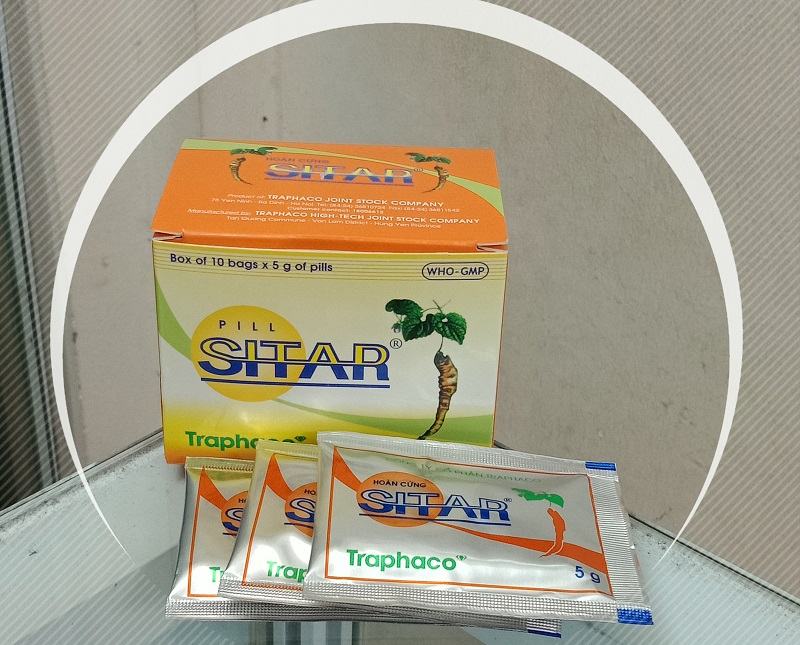 Sản phẩm thuốc trĩ Sitar được sản xuất bởi Công ty cổ phần công nghệ cao Traphaco – VIỆT NAM
