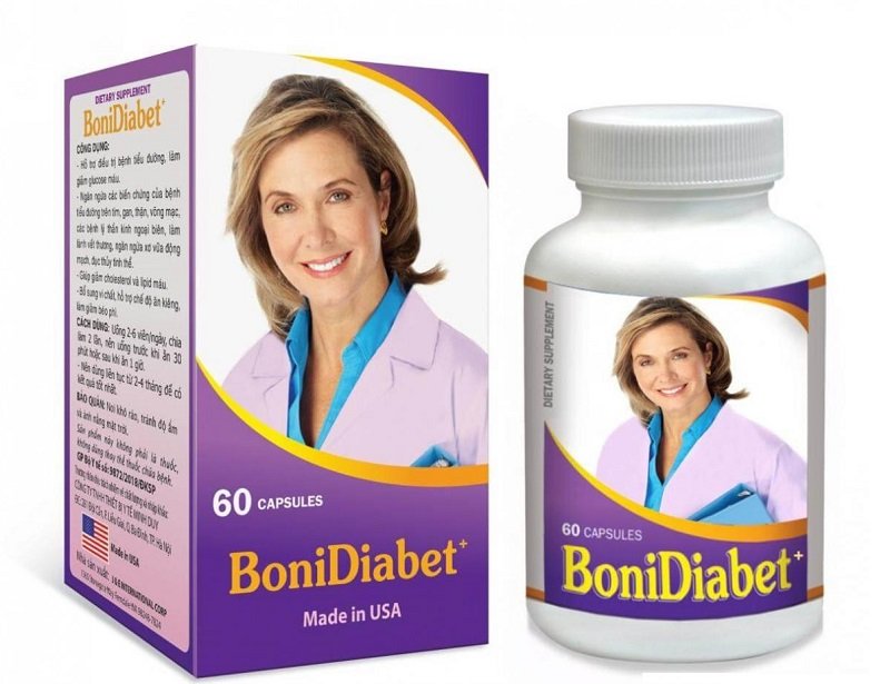 Thực phẩm chức năng hỗ trợ chữa bệnh tiểu đường Bonidiabet