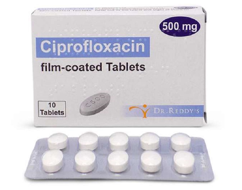 Thuốc Ciprofloxacin giúp điều trị trường hợp mắc bệnh do nhiễm trực khuẩn E.coli, Salmonella