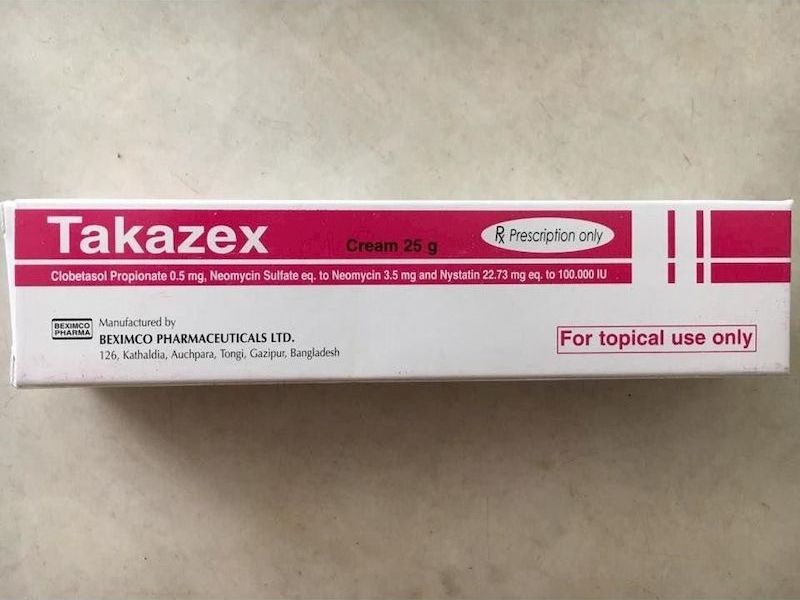 Thuốc bôi trị chàm sữa Takazex