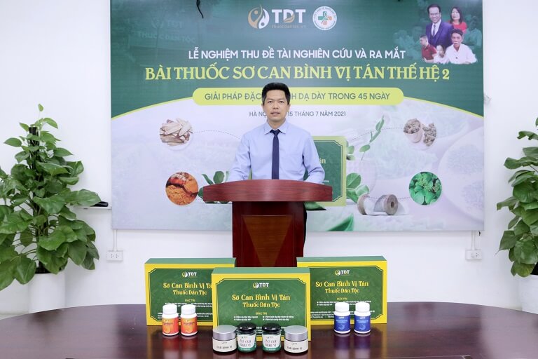 Ông Nguyễn Quang Hưng kỳ vọng cao vào sự phát triển của bài thuốc
