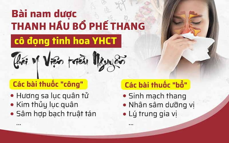 Thanh Hầu bổ phế thang kế thừa nền YHCT triều Nguyễn