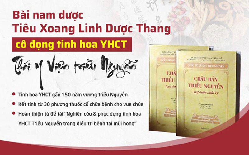 Tiêu Xoang Linh Dược thang chữa viêm mũi dị ứng hiệu quả ca, kế thừa Y học Triều Nguyễn