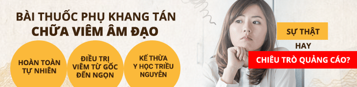banner Phụ Khang Tán chữa viêm âm đạo có tốt không