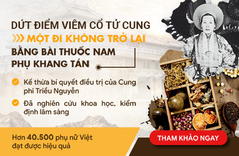 Banner Phụ Khang Tán chữa viêm cổ tử cung