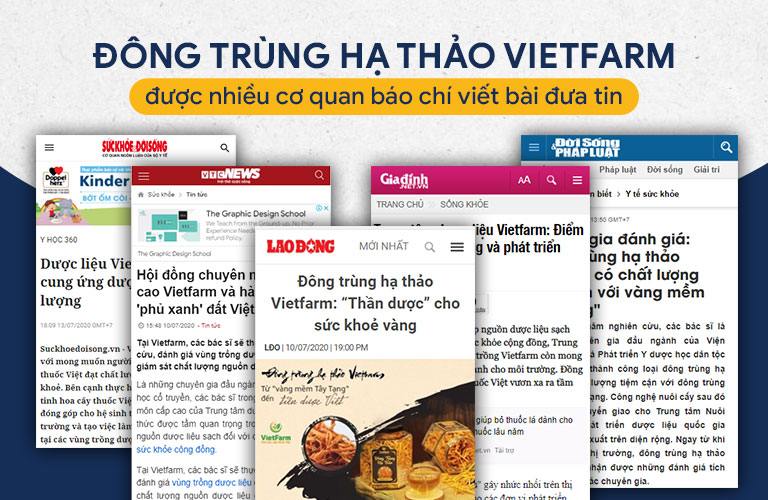 Báo chí đưa tin về Vietfarm