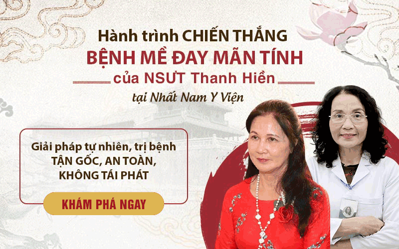 NSUT Thanh Hiền từng chữa mề đay thành công tại Nhất Nam Y Viện